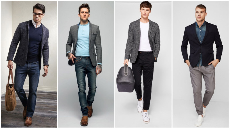 Men's Edit - How To Pull Off A Casual Blazer With Effortless Style ...